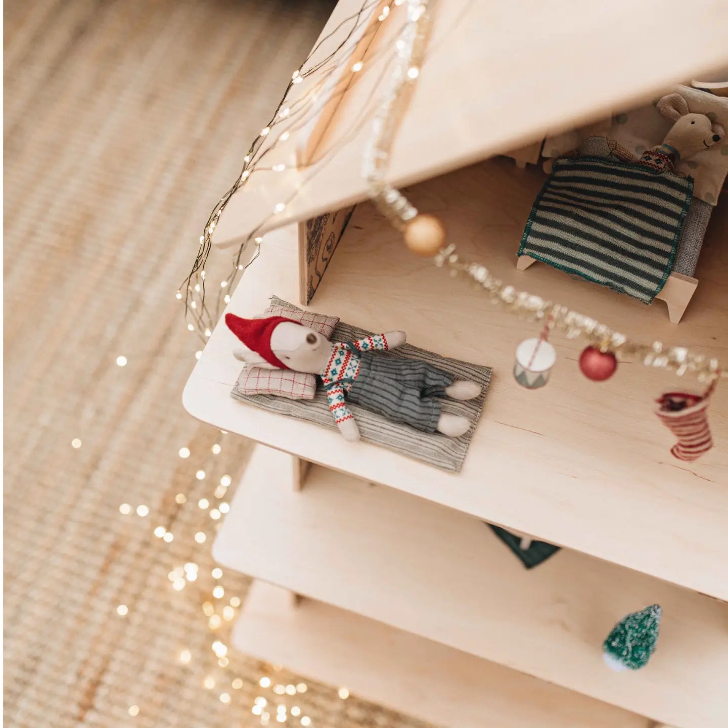 Three Story Wooden Doll House