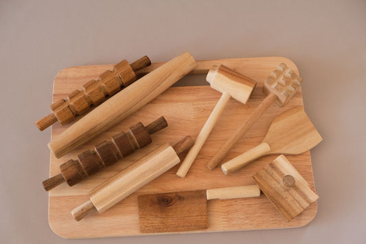 Wooden Play-dough Kit