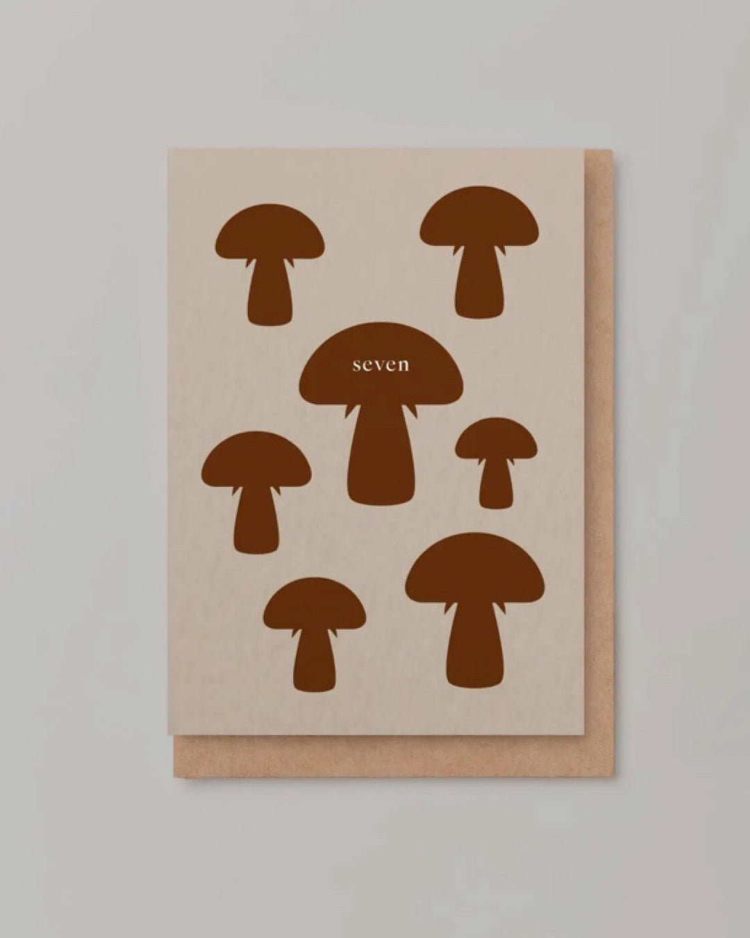 "Seven" Nature Birthday Card